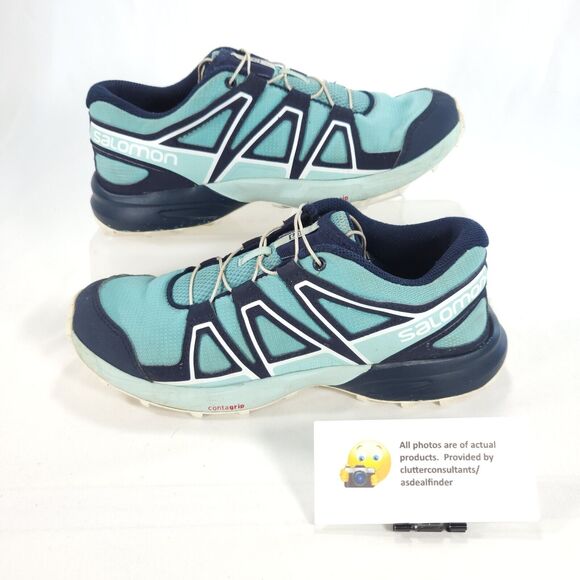 Salomon Speedcross Athletic Running Training Shoe Mens Size 6 409585 Blue - Picture 5 of 9